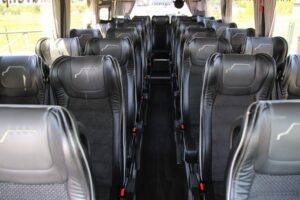 Wnętrze busa Mercedes Sprinter Business